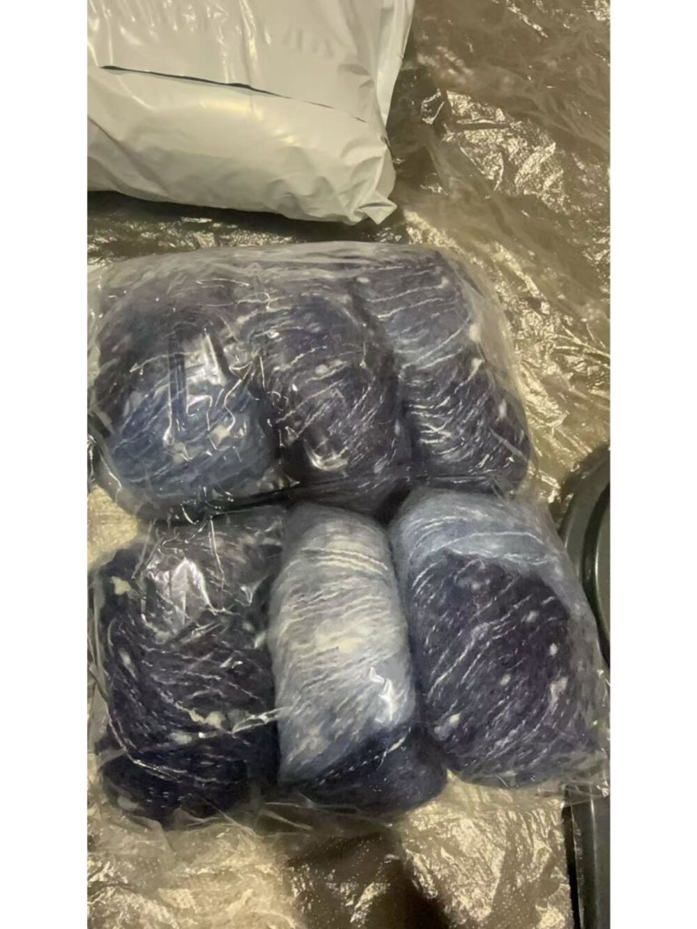 6PCS Soft Yarn Handmade DIY Hand Woven Scarf, Hat Sweater, Shawl Jacket Woven